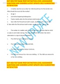 EXIT HESI TEST BANK PREP DISTINCTION LEVEL ASSIGNMENT QUESTIONS AND ANSWERS LATEST UPDATE 2022 GUARANTEED SATISFACTION