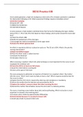 HESI Practice OB - QUESTIONS AND CORRECT ANSWERS
