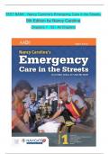 TEST BANK - Nancy Caroline&rsquo;s Emergency Care in the Streets&comma;  8th Edition by Nancy Caroline  Chapters 1 - 53 &vert; All Chapters