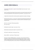 AVMG 2050  EXAM &lpar;package deal &rpar;  already passed&excl;