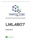 LML4807 EXAM PACK 2022
