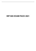 INF 1505 EXAM PACK 2021, UNISA