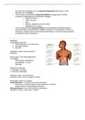 Samenvatting Anatomie, fysiologie en pathologie, ISBN: 9789036812276  Medische Biologie