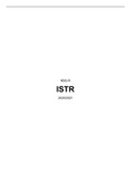 Aantekeningen ISTR - Inleiding Strafrecht