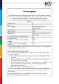 NTI Paper Diagnostische vaardigheden binnen Social Work met beoordelingsformulier&period; Cijfer 8&comma;2