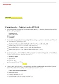 GNUR 294 comprehensive ati  graded A