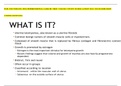 NUR2502 MULTIDIMENSIONAL CARE III MDC 3 EXAM 1 STUDY GUIDE LATEST 2021 2022 RASMUSSEN&period;
