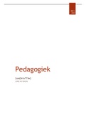 samenvatting pedagogiek