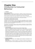 BEM212 Chapter 1: Introduction to Consumer Behaviour 