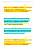  NURS 312 VATI-PREDICTOR-EXAM &lpar;1&rpar; QUESTIONS & ANSWERS BEST EXAM SOLUTION 100&percnt; GUARANTEED SUCCESS ALL ANSWER CORRECTLY VERIFIED LATEST UPDATE 2021&sol;2022 RATED A&plus;
