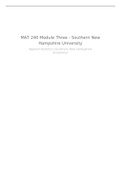 MAT 240 Median Housing Price Prediction Model for D&period;M&period; Pan Real Estate Company Module Two Notes