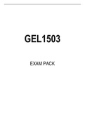 GEL1503 EXAM PREP PACK 2022