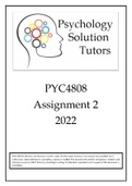 PYC4808 Assignment 2 2022