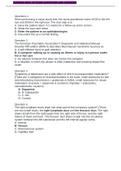 NURSING MISC 3P EXAM QUESTIONS AND ANSWERS&comma;100&percnt; CORRECT