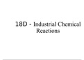 18D - industrial chemical reactions 