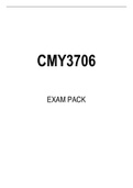 CMY3706 MCQ EXAM PACK 2022