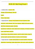 NUR 201 Med Surg Exam 1 QUESTIONS AND ANSWERS &lpar;2024&sol;2025&rpar; &lpar;VERIFIED ANSWERS&rpar;