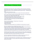 MCH Exam 3 Study Guide
