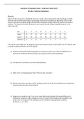 practise questions for finding the p value and confidence intevral 