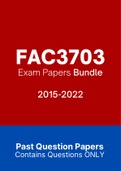 FAC3703 - Exam Questions PACK &lpar;2015-2022&rpar;