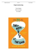 Engels boekverslag "They Both Die at the End"