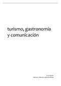 Apuntes turismo, gastronomía y comunicación (TURISM2) 