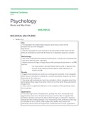 IB Psychology - FULL Paper 1 Study Guide
