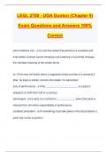 LEGL 2700 - UGA Gunton &lpar;Chapter 9&rpar; Exam Questions and Answers 100&percnt; Correct