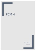 PCM verslag 1,2,3,4 Business studies