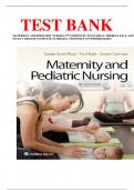 MATERNITY AND PEDIATRIC NURSING 3RD EDITION BY SUSAN RICCI&comma; THERESA KYLE AND SUSAN CARMAN&vert;&vert; COMPLETE GUIDE&vert;&vert;ALL CHAPTER&colon;S COVERED&vert;&vert;2024&sol;2025