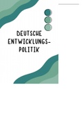 Deutsche Entwicklungspolitik
