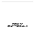 Apuntes Derecho Constitucional II 
