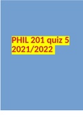 PHIL 201 quiz 5 2021/2022