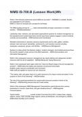 NIMS IS-700&period;B &lpar;Lesson Work&rpar;Wh Latest 2026&sol;2027 Exam Questions and Verified Solutions