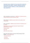 NUR 8022 EXAM 3 NEWEST ACTUAL EXAM WITH COMPLETE  QUESTIONS AND CORRECT VERIFIED ANSWERS &lpar;DETAILED  ANSWERS&rpar; ALREADY GRADED A&plus; 100&percnt; GUARANTEED TO  PASS CONCEPTS&excl;&excl;&excl;