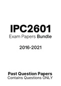 IPC2601 - Exam Questions PACK (2016-2021)