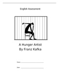 A Hunger Artist - Assessment and Answer Key