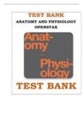 ANATOMY AND PHYSIOLOGY OPENSTAX TEST BANK Openstax Anatomy and Physiology Test Bank The Test bank provides a collection of Study Questions and complete Answers to help you study better and give you the tools you need to pass your Tests