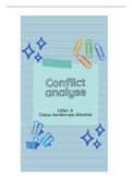 Conflictanalyse cijfer 9&excl;