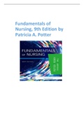 Exam (elaborations) NURSING 150 Fundamentals of Nursing, 9th Edition