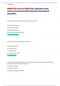 DANB ICE Practice EXAM 2025 &lpar;Questions And Correct Answers-Verified Answers&rpar; Guaranteed pass100&percnt;