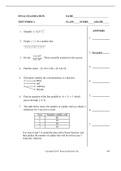 College Algebra with Intermediate Algebra A Blended Course, Beecher - Exam Preparation Test Bank (Downloadable Doc)