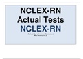 NCLEX-RN- Actual Tests NCLEX-RN (National Council Licensure Examination) File Version12.5