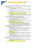 OB-GYN 1500 &sol; 1500 Midterm questions & Answers  &lpar;2022-2023 &rpar; Updated 