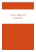 Samenvatting  Digital Methods Practica