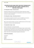 POLESTAR PILATES EXAM LATEST 2024-2025 TESTBANK WITH ALL 200 QUESTIONS AND CORRECT ANSWERS WITH A PRACTICE STUDY GUIDE