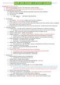 NUR 265&sol;Nur 265 Exam 3 Study Guide latest 2022