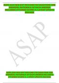 NURS 2520 HESI EXIT RN EXAM &lpar;750 QUESTIONS AND ANSWERS&comma; RATIONALE OF EACH ANSWER INCLUDED&rpar; ATTAINED SCORE A&plus; LATEST UPDATE 2024&sol;2025