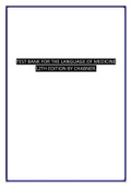 Test Bank for The Language of Medicine 12th Edition by Chabner All Chapters