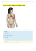 BIO 124 Lymph Transport and Immunity Quiz.with Answers